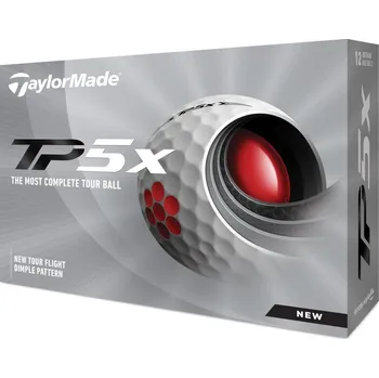 Golfový míček TaylorMade TP5x 21, bílé golfové míčky