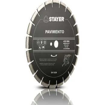 Řezný kotouč Kotouč diamantový segmentový PAVIMENTO A.R. H10, Ø 300 x 25,4 x 10 mm, STAYER