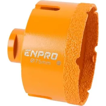 Příslušenství k nářadí Korunka diamantová vykružovací, Ø 75 mm, M14, ENPRO