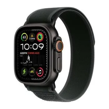 Apple Watch Ultra 2 (2024) GPS+Cellular 49mm Černé titanové tělo - Černý trailový tah (