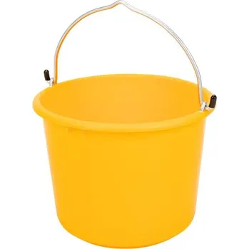 Zednická nádoba Vědro plastové, 12 l, žluté, Gripline ENPRO
