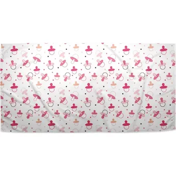 Sablio Ručník Růžové dudlíky - 30x50 cm