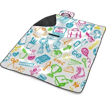 deka Sablio Plážová deka Barevná škola: 200x140 cm