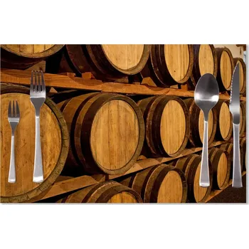 prostírání Sablio Prostírání Dřevěné sudy: 40x30cm