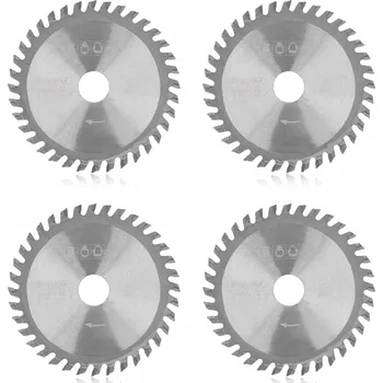 Pilový kotouč 4X PILOVÝ KOTOUČ S VIDIOVÝMI ZUBY NA DŘEVO 85X15MM 36 ZUBŮ MINI PILA