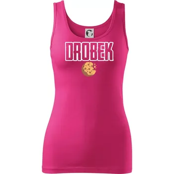 Dámské oblečení Drobek - sušenka - Dámské tílko - XS ( Purpurová )