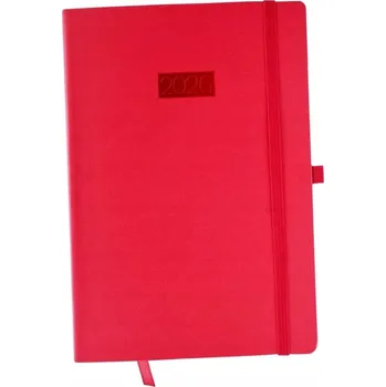 Kalendář Knižkový kalendář 2026 A5 Avanti červený (červená)