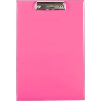 Psací podložka Podložka s klipem A4 FOKUS, růžová pastel