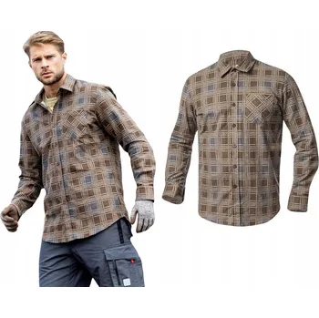 Pánská košile Košile Ardon Flanelová košile ARDON URBAN - hnědá vel. 3XL univerzální