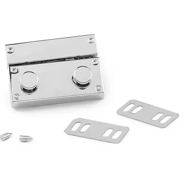 Sada zapínání na tašku 27x41 mm, barva 1 nikl