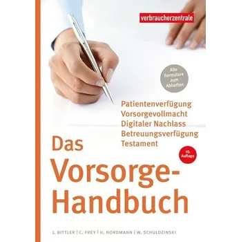 Das Vorsorge-Handbuch - Bittler, Jan [DE] (2025, Brožovaná, Verbraucherzentrale NRW)
