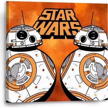 Obraz Sablio Obraz Star Wars Ohnivé pozadí - 50x50 cm