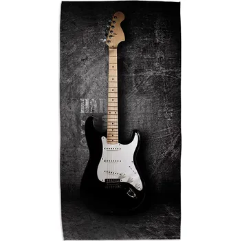 Ručník Sablio Ručník Kytara - 70x140 cm