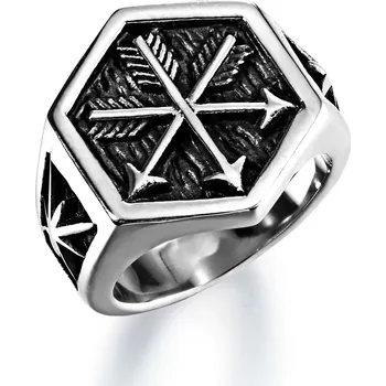 Prsten Prsten z chirurgické oceli Pathfinder - Velikost prstenu 54 (US 7)