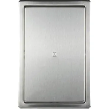 HACO Dvířka vanová nerez NVD, 200 x 300 mm 0124