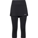Dámská tenisová sukně Head Club 3/4 Tights Skort Černý (S)