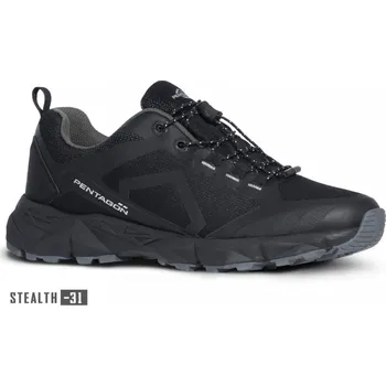 Pánská treková obuv Obuv Pentagon WP Trekking Kion Stealth Black 43