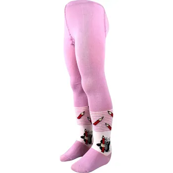 Boma® punčochové kalhoty KR 222 2 / fialová barva 2: 74-80 vzor - 1 ks