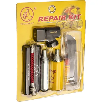 Auto-moto opravný kit pro cyklo pneu včetně bombiček, THUMBS UP YP3207A-108T