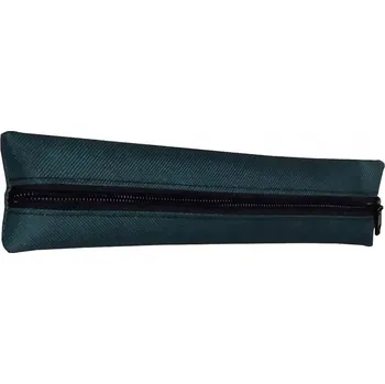 Penál Potřeby do ŠKOLY Dětské PENÁLY Pouzdro Školní penál tmavě zelený