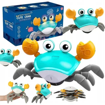 Hračka na lezení Ikonka krab plazivý zvukový vícebarevný