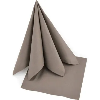 Papírový ubrousek Ubrousky celoroční cappucino, 38x38cm, 2-vrstvé