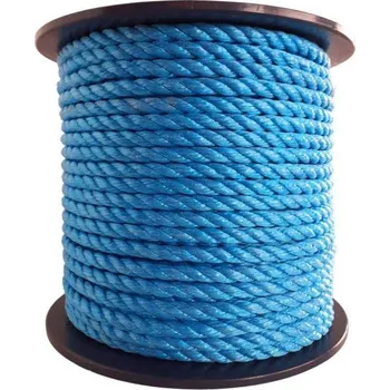 Železářství Šňůra stáčená PP 4 mm, 200 m, modrá, ENPRO