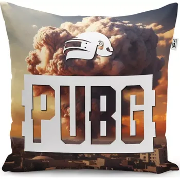 Polštář Sablio Polštář PUBG Exploze 2 - 60x60 cm