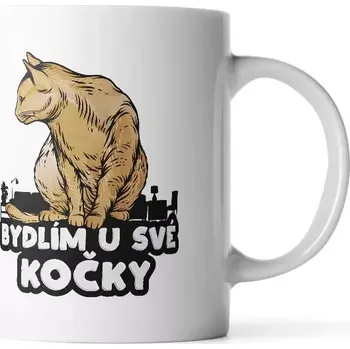 Sablio Hrnek Bydlím u své kočky - 330 ml - standard