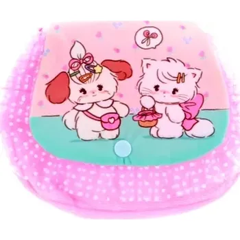 Kabelka Plyšová kabelka přes rameno se zvířecím motivem