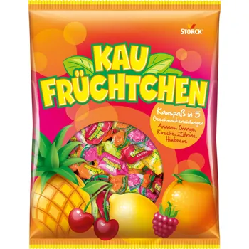 Bonbon Storck Kau Früchten 425G