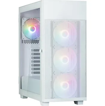 PC skříň Zalman skříň S5 Neo White / ATX / 4x120mm RGB Fan / USB 3.0 / USB 2.0 / bílá