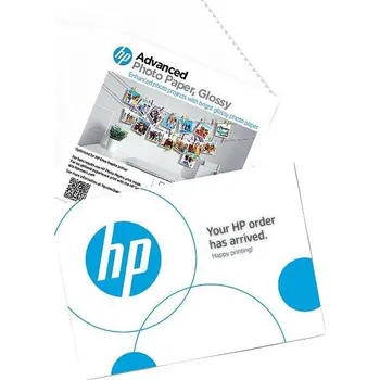 Fotopapír HP Advanced fotografický papír, lesklý, 65 lb, (127 × 127 mm), 20 listů