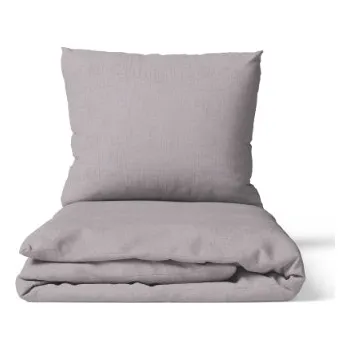 Mušelínové povlečení na přikrývku 220x200 cm šedé