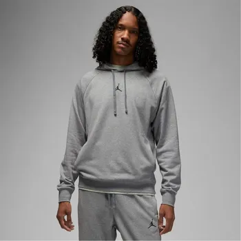 Pánská mikina Air Jordan Dri-FIT Sport Crossover Men's Fleece Hoodie Carbon/Black M