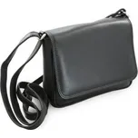 Kožená klopnová kabelka Arwel 3011­ - černá