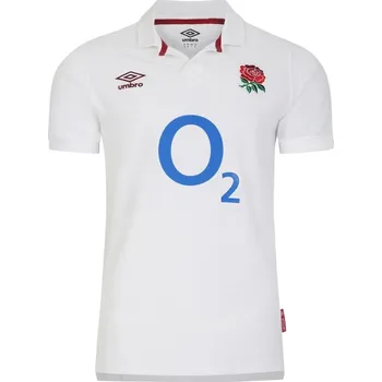 Umbro England Rugby Home Classic Shirt 2023 Six Nations White Medium