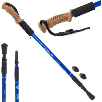 Trekingová hůl VERK GROUP Korkové Nordic Walking Hole s Antishock Systémem