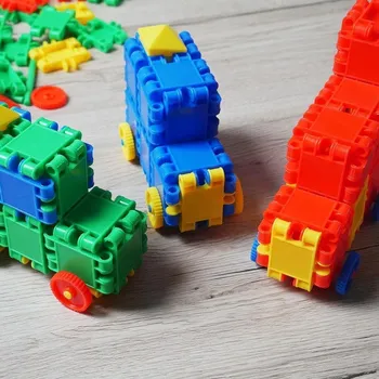 ostatní stavebnice Autíčková stavebnice 100 dílků