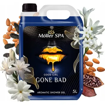Sprchový gel Möller SPA Good Girl Gone Bad krémový aromatický sprchový gel 5L náhradní balení