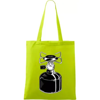 Kempingový vařič - Taška bavlněná - 42 x 38 cm ( Limetková )