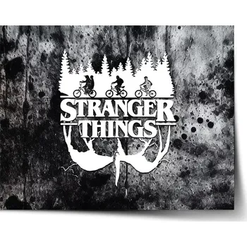 Plakát Sablio Plakát Stranger Things White - 60x40 cm