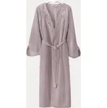 Soft Cotton Dámský elegantní župan DESTAN v dárkovém balení Barva: Fialová / Lila, Velikost: L