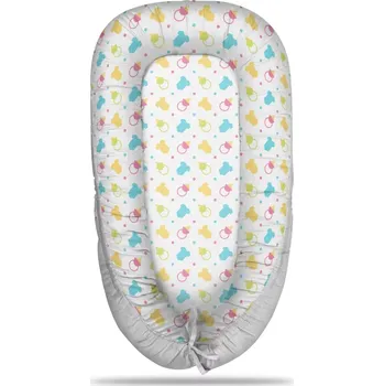 Hnízdečko pro miminko Sablio Hnízdečko pro miminko Dudlíky a body