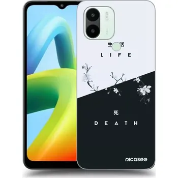 Pouzdro na mobilní telefon Picasee silikonový černý obal pro Xiaomi Redmi A2 - Živý - Mrtvý