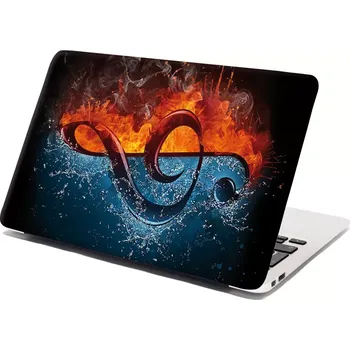 samolepka Sablio Samolepka na notebook Ohnivý klíč - 29x20 cm