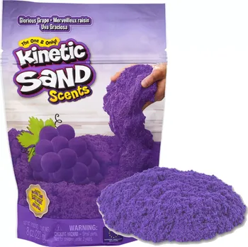 kinetický písek Kinetic Sand Scents voňavý kinetický písek hrozny 227 g