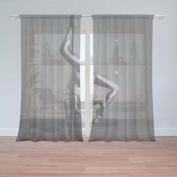 Záclona Sablio Záclony Pole dancer: 2ks 150x250cm
