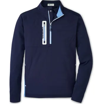Golfová hůl Peter Millar Weld Elite Hybrid Half-Zip, Navy XXL