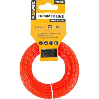 Struna do sekačky Struna do sekačky TWIST, 2,4 mm x 15 m, ENPRO